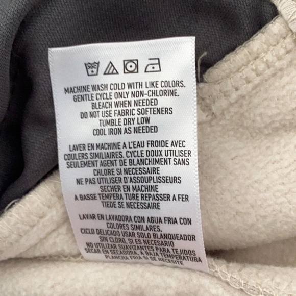 Spyder NWT Women’s MoonBeam Small Zip Up Hooded Jacket Coat Light Cream - Picture 9 of 9